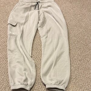 Casual Beige Jogger Pants